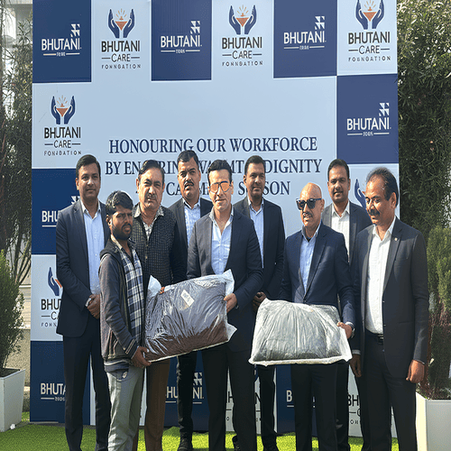Bhutani Infra Jacket Distribution Drive 2026