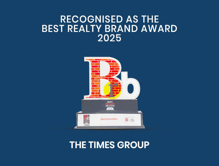 Recognized as the best realty Brand Award 2025