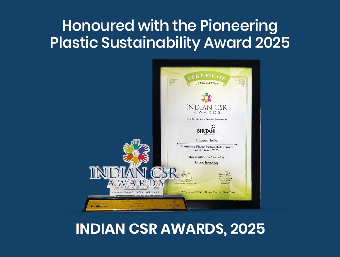 Pioneering Plastic Sustainability Award By  Indian CSR Awards 2025