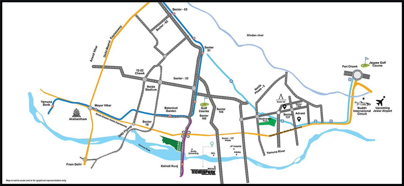 Technopark Location Map