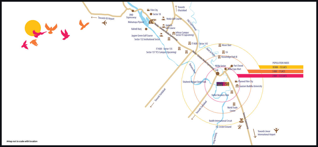 CityCenter150 Location Map