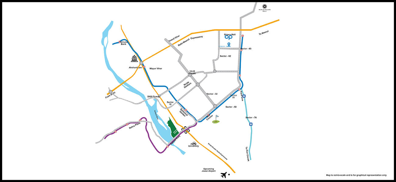 cyberpark Location Map